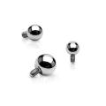 ASTM F136 Titanium Internal Threaded Labret Stud Body Piercing Accessories